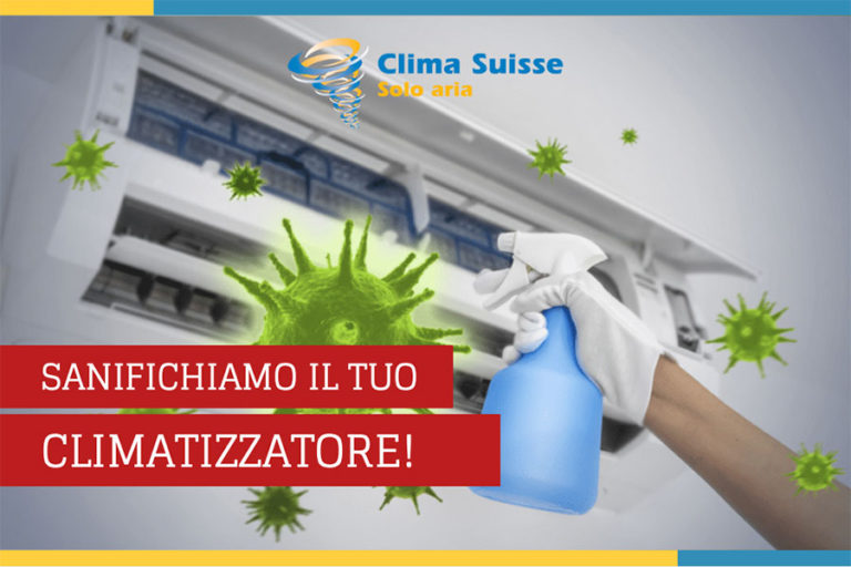 SANIFICAZIONE CLIMATIZZATORE TICINO - Clima Suisse